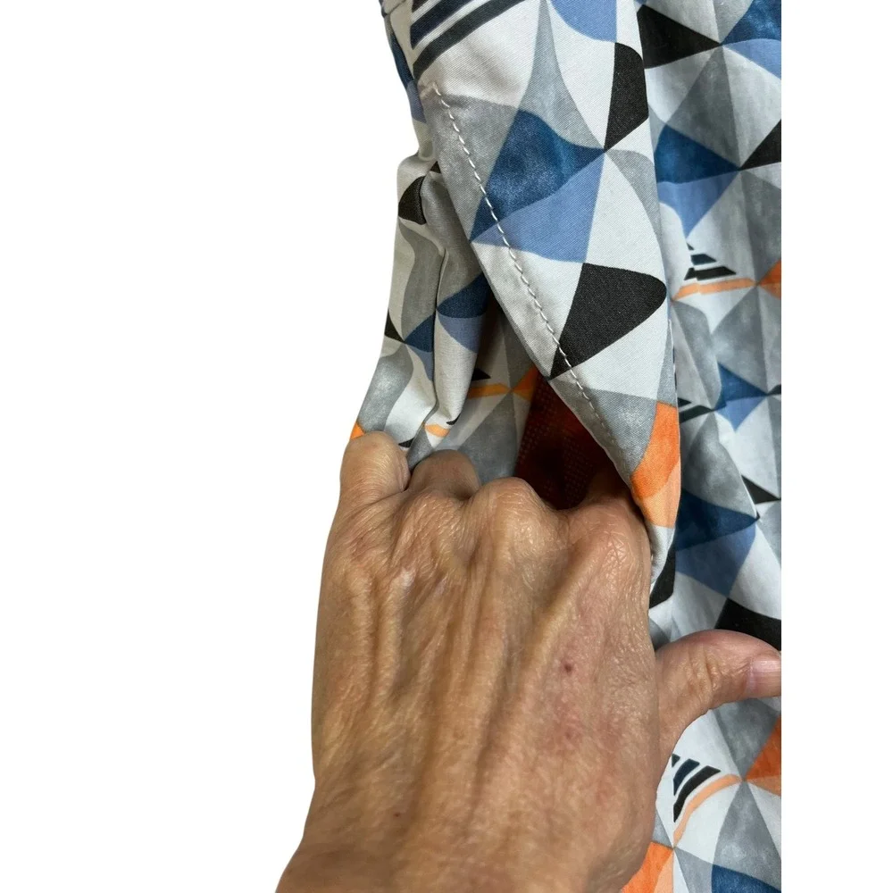 Tommy Bahama‎ Relax Men's Swim Board Shorts Size 40 Geometric Print Drawstring
